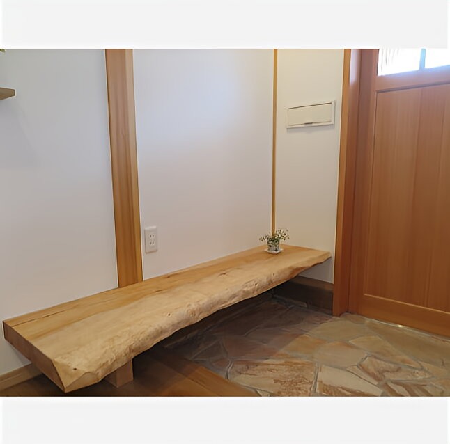 一枚板のベンチ