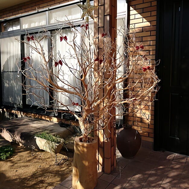 木の華のオブジェ